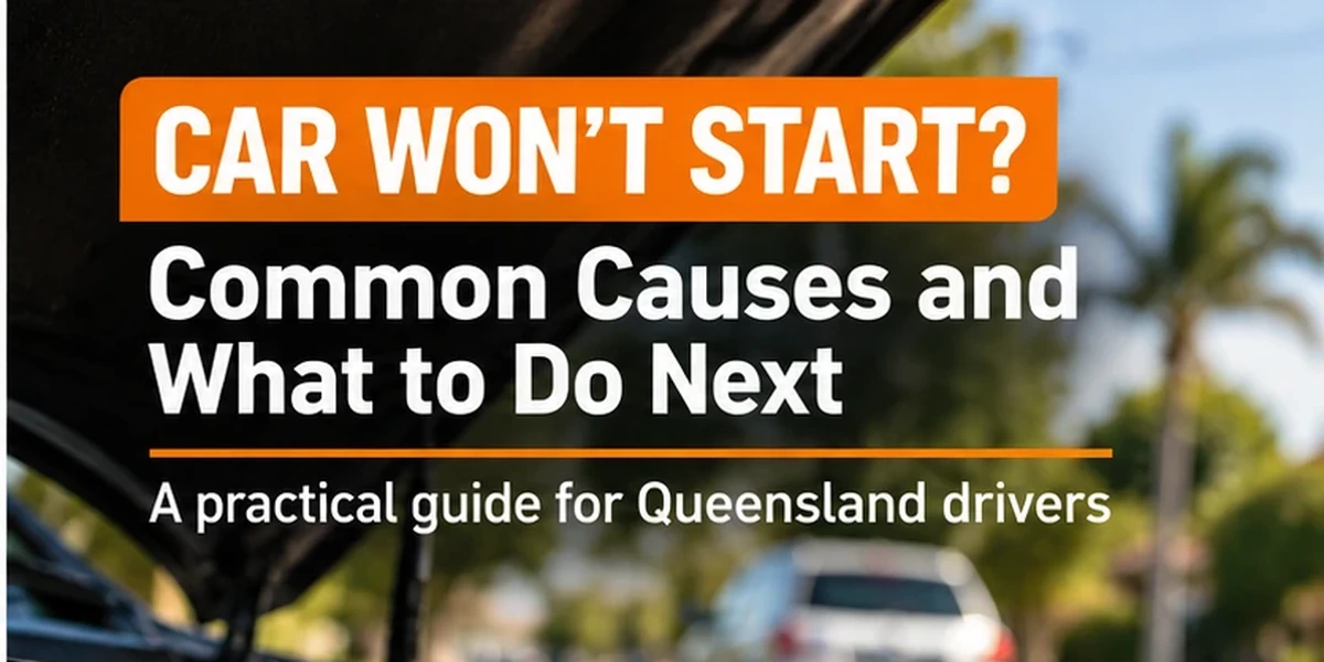 Jump-start leads connected to a car battery during a roadside starting fault check